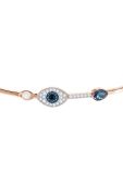 Swarovski - Браслет Bangle Evil Eye колір золотий