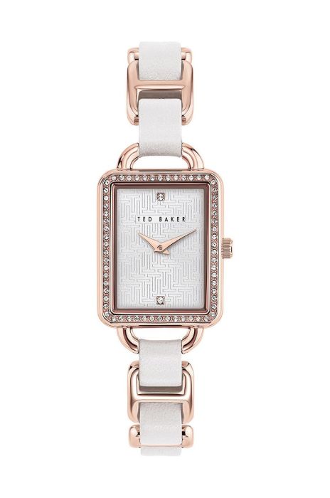 Годинник Ted Baker жіночий колір білий Годинник Ted Baker жіночий колір білий