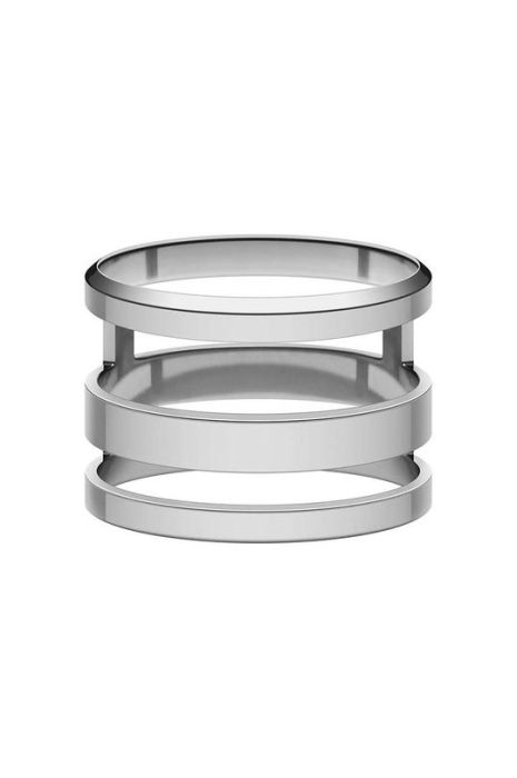 Перстень Daniel Wellington Elan Triad Ring S 50 колір срібний Перстень Daniel Wellington Elan Triad Ring S 50 колір срібний