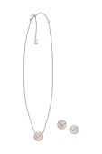 Кольє і сережки Skagen колір золотий (2865972) Кольє і сережки Skagen колір золотий (2865972)