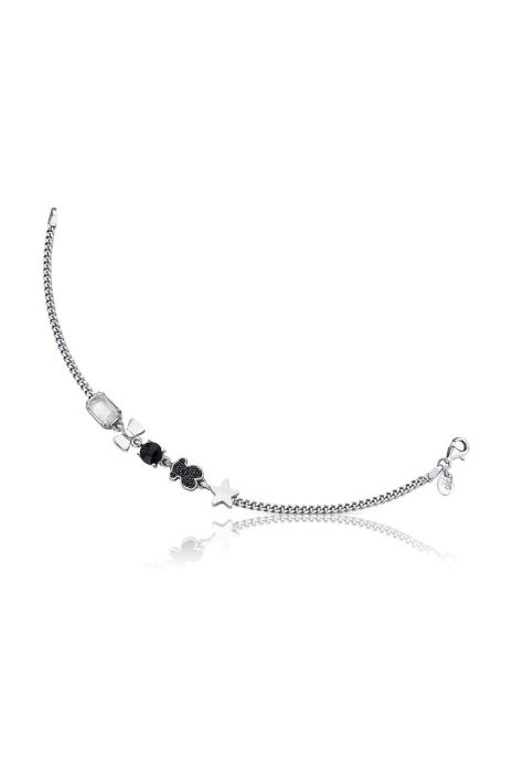 Срібний браслет Tous Join колір срібний