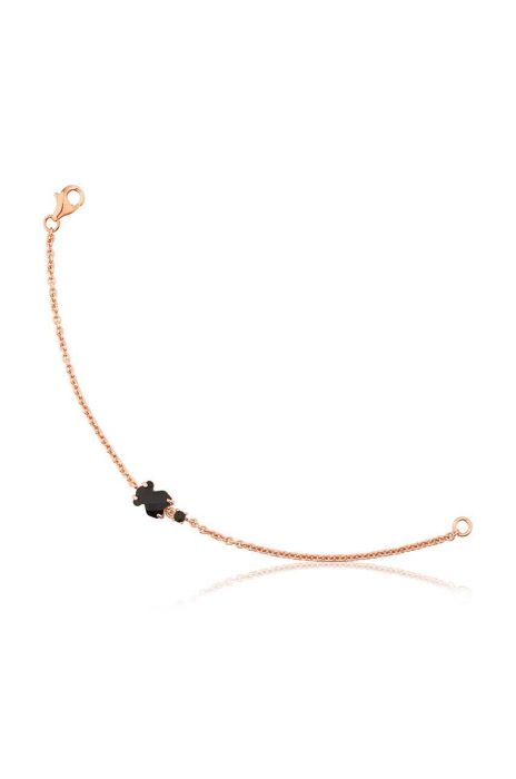 Срібний браслет з позолотою Tous колір рожевий (3229616)