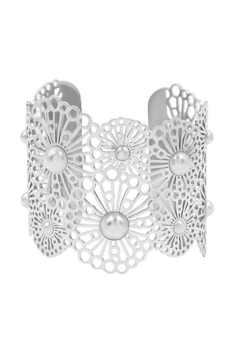 Позолочений браслет Lilou Celebrate колір срібний (3350126)