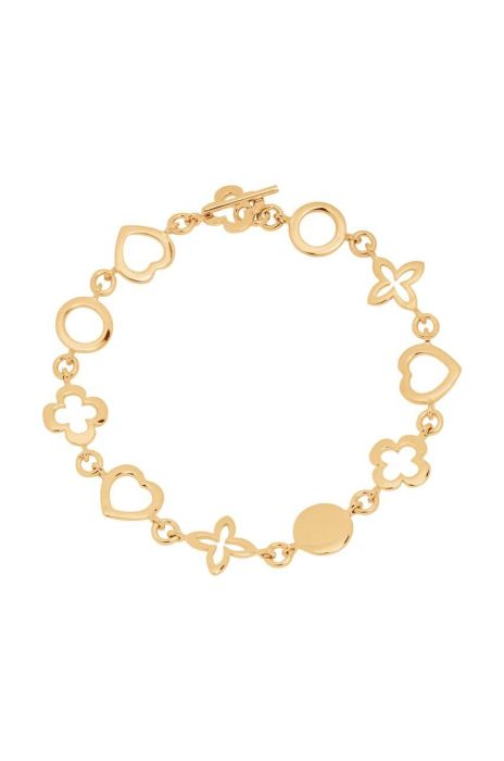 Позолочений браслет Lilou Les Tr?sors de Lilou колір золотий Позолочений браслет Lilou Les Tr?sors de Lilou колір золотий