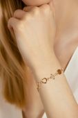 Позолочений браслет Lilou Les Tr?sors de Lilou колір золотий Позолочений браслет Lilou Les Tr?sors de Lilou колір золотий