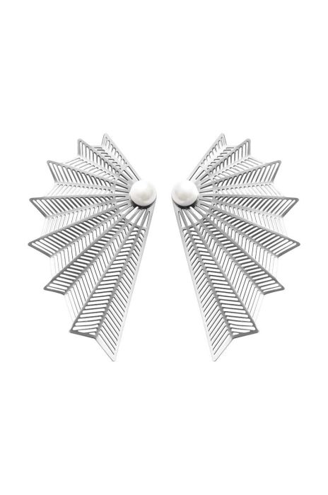 Сережки Lilou Fun колір срібний (3345140) Сережки Lilou Fun колір срібний (3345140)