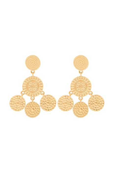 Сережки Lilou Boho колір золотий (3345125) Сережки Lilou Boho колір золотий (3345125)