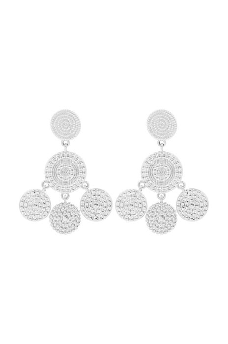 Сережки Lilou Boho колір срібний (3345243) Сережки Lilou Boho колір срібний (3345243)