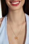 Позолочене кольє Lilou колір золотий (3396019) Позолочене кольє Lilou колір золотий (3396019)