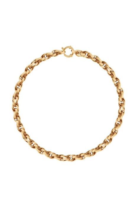 Позолочене кольє Lilou колір золотий (3396017) Позолочене кольє Lilou колір золотий (3396017)