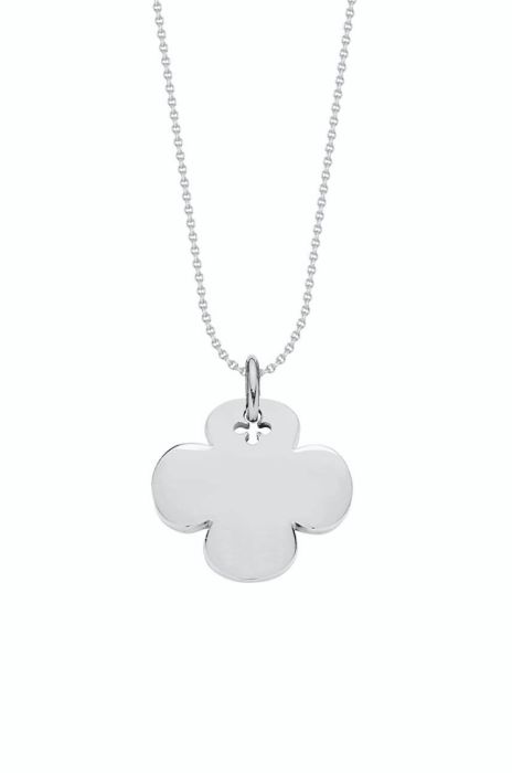 Срібне кольє Lilou колір срібний (3365535)