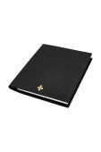 Блокнот у обкладинці Lilou колір чорний Блокнот у обкладинці Lilou колір чорний