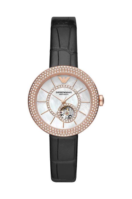 Годинник Emporio Armani жіночий колір чорний (3388034) Годинник Emporio Armani жіночий колір чорний (3388034)