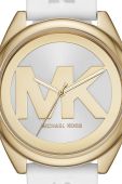 Годинник Michael Kors жіночий колір білий Годинник Michael Kors жіночий колір білий