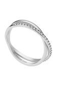 Перстень Fossil колір срібний (3453177)