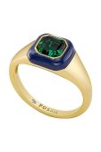 Перстень Fossil колір золотий (3540527)