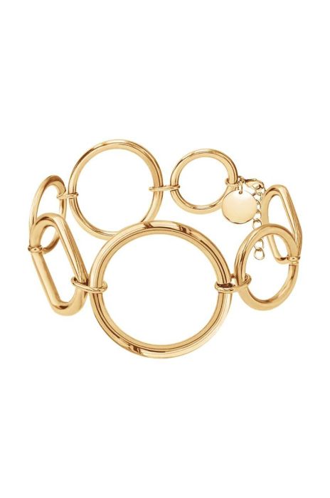 Позолочений браслет Lilou California колір золотий (3636842) Позолочений браслет Lilou California колір золотий (3636842)