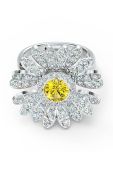 Перстень Swarovski ETERNAL FLOWER колір срібний (3649558) Перстень Swarovski ETERNAL FLOWER колір срібний (3649558)
