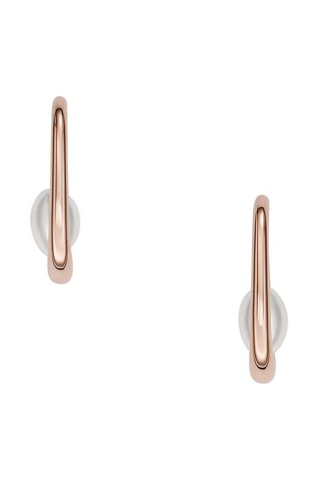 Сережки Skagen колір рожевий (3690827)