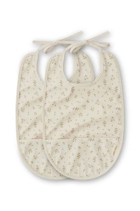 Дитячий слюнявчик That's mine 2-pack колір бежевий (3157632)