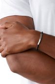 Armani Exchange - Браслет колір чорний (661730) Armani Exchange - Браслет колір чорний (661730)
