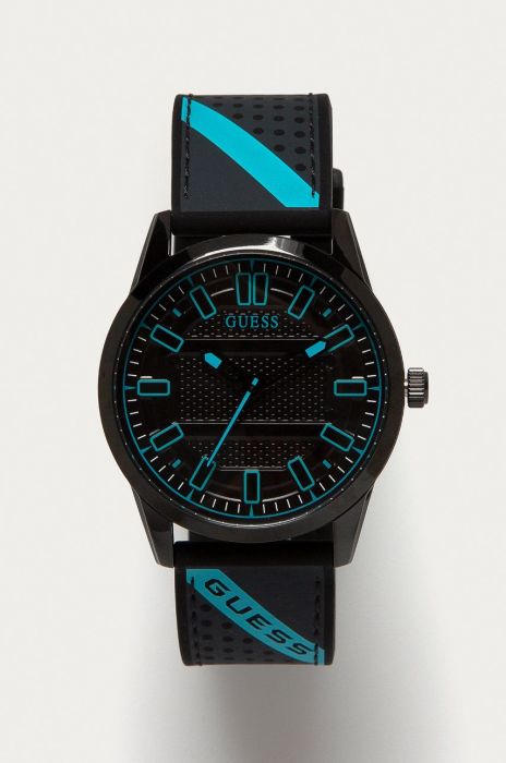Guess - Годинник W1300G3 колір чорний Guess - Годинник W1300G3 колір чорний