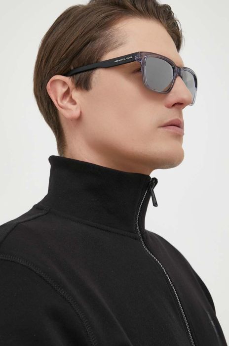 Сонцезахисні окуляри Armani Exchange чоловічі колір сірий (2210317) Сонцезахисні окуляри Armani Exchange чоловічі колір сірий (2210317)