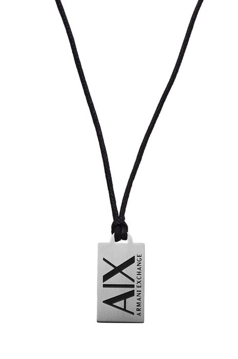 Armani Exchange - Ланцюжок колір срібний