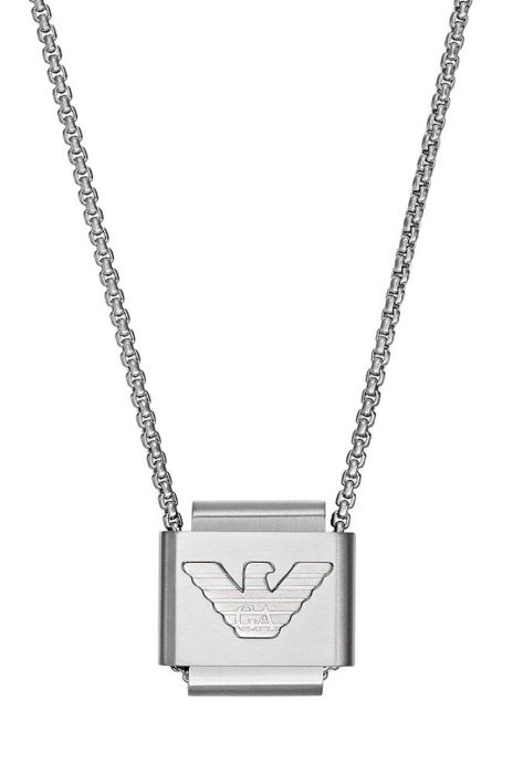 Ланцюжок Emporio Armani чоловічий колір срібний (2781560) Ланцюжок Emporio Armani чоловічий колір срібний (2781560)