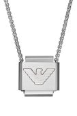 Ланцюжок Emporio Armani чоловічий колір срібний (2781560) Ланцюжок Emporio Armani чоловічий колір срібний (2781560)