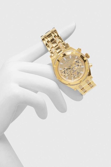 Годинник Guess GW0261G2 чоловічий колір золотий Годинник Guess GW0261G2 чоловічий колір золотий