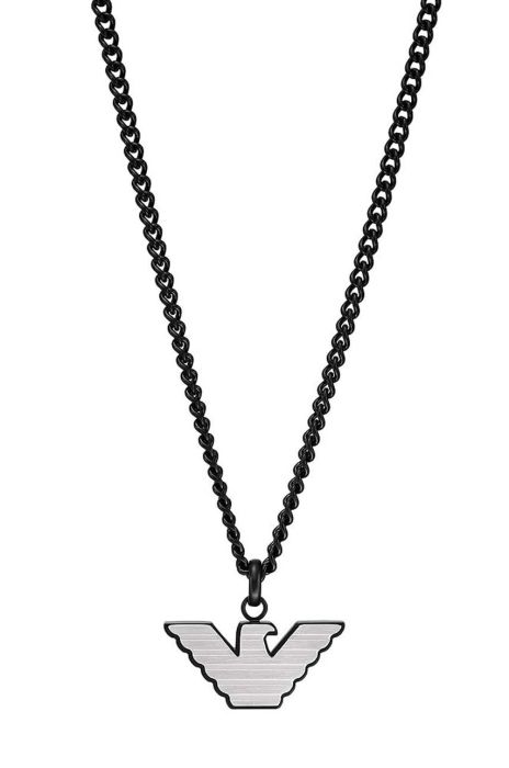 Ланцюжок Emporio Armani чоловічий колір чорний (3309586) Ланцюжок Emporio Armani чоловічий колір чорний (3309586)