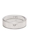 Перстень Emporio Armani чоловічий колір срібний (3337181)