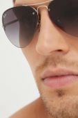 Ray-Ban - Окуляри колір срібний (104954)