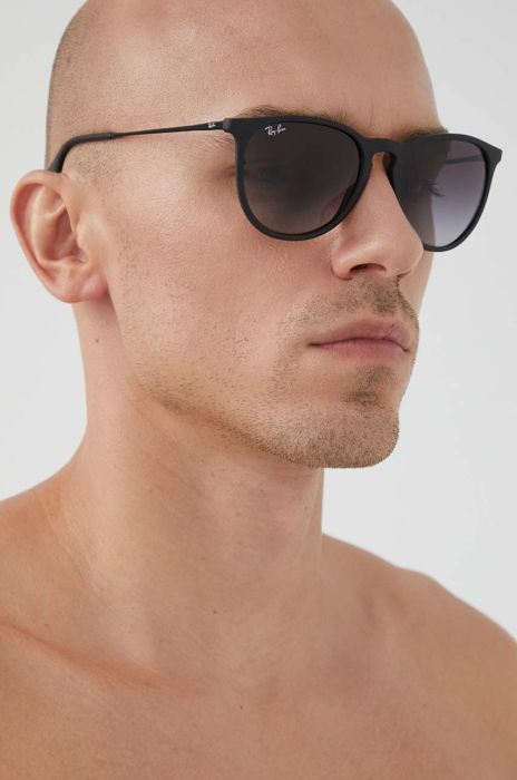 Ray-Ban - Окуляри Erika колір чорний (796067) Ray-Ban - Окуляри Erika колір чорний (796067)