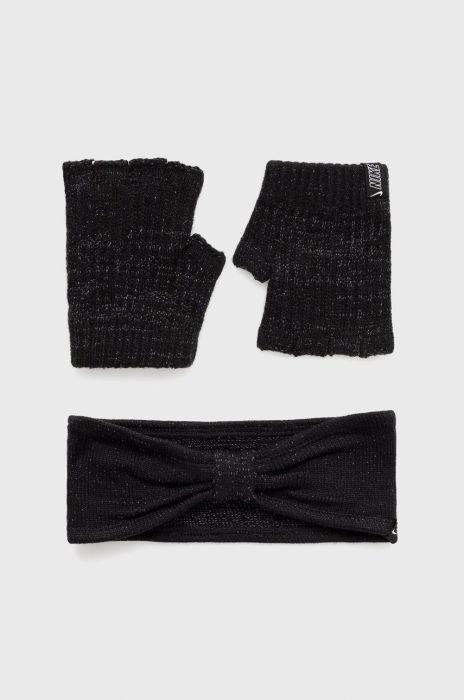 Пов'язка і рукавички Nike колір чорний