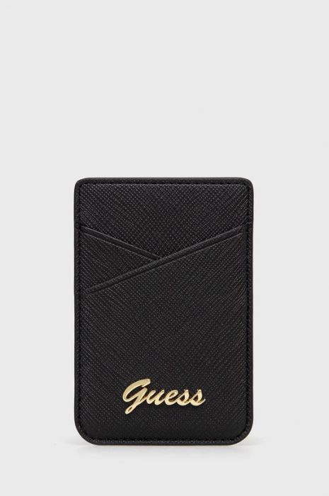 Чохол на банківські карти на магніті Guess колір чорний (1769139) Чохол на банківські карти на магніті Guess колір чорний (1769139)