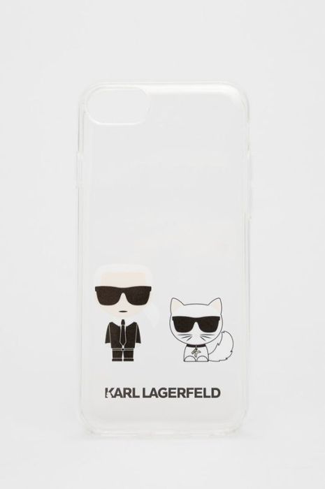 Чохол на телефон Karl Lagerfeld колір прозорий (1775266) Чохол на телефон Karl Lagerfeld колір прозорий (1775266)
