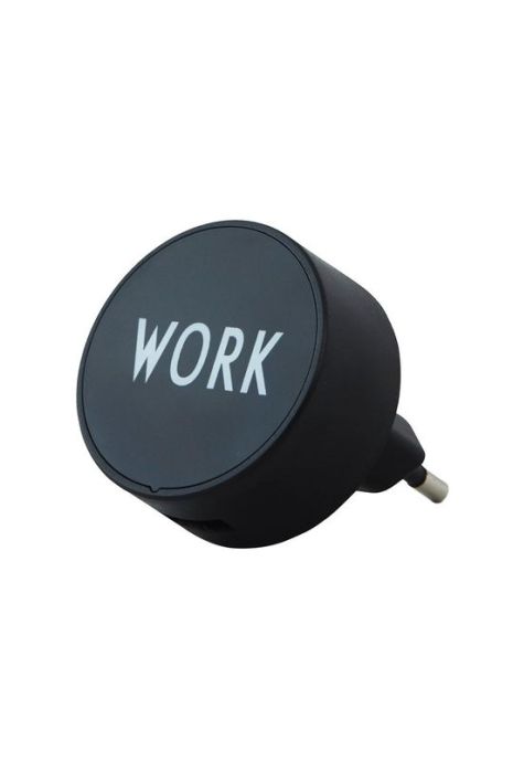 Design Letters - Зарядний пристрій колір чорний Design Letters - Зарядний пристрій колір чорний