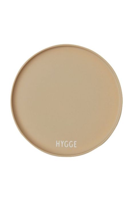 Design Letters - Тарілка колір коричневий (1961597)