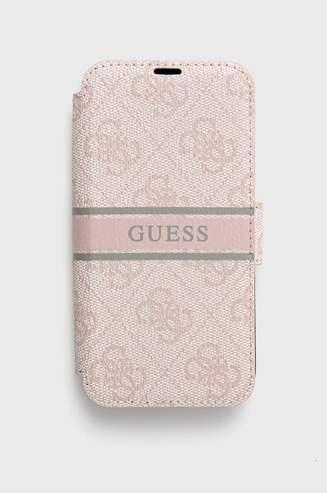 Чохол на телефон Guess колір рожевий iPhone 13 Mini Чохол на телефон Guess колір рожевий iPhone 13 Mini