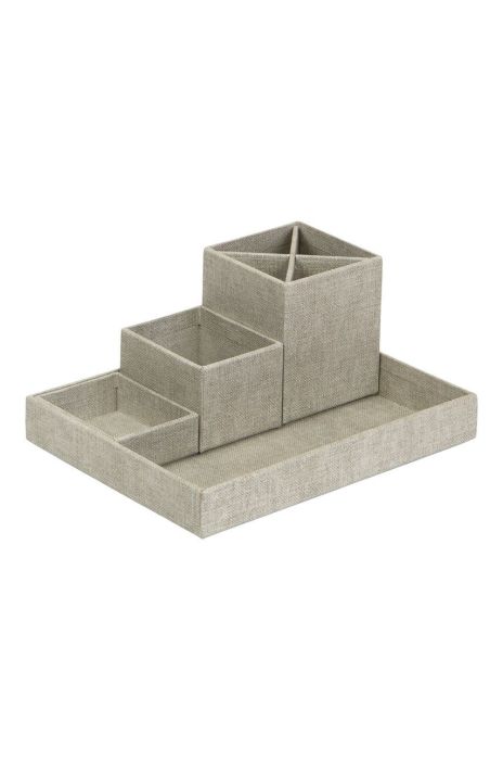 Bigso Box of Sweden Настільний органайзер Lena колір бежевий (2103831) Bigso Box of Sweden Настільний органайзер Lena колір бежевий (2103831)