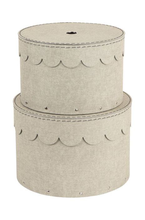 Bigso Box of Sweden Набір коробок для зберігання Wilma (2-pack) колір бежевий (2103859) Bigso Box of Sweden Набір коробок для зберігання Wilma (2-pack) колір бежевий (2103859)