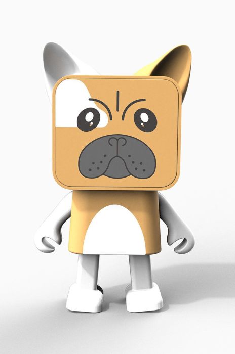 MOB Танцююча колонка колір коричневий (2085622) MOB Танцююча колонка колір коричневий (2085622)