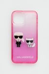 Чохол на телефон Karl Lagerfeld Iphone 13 Mini 5,4'' колір рожевий