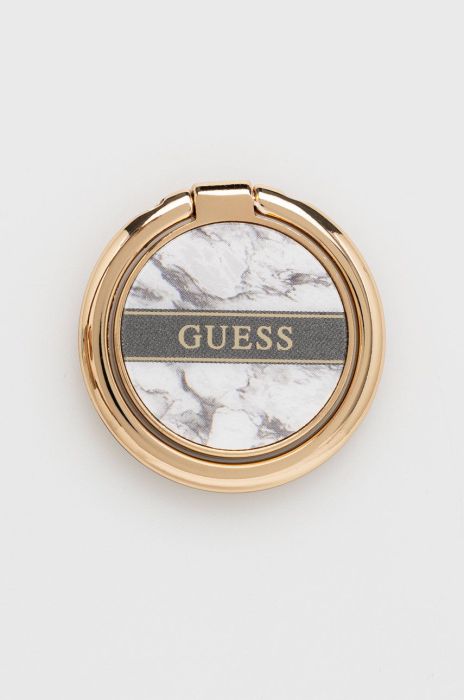 Тримач для телефону Guess Uchwyt Ring stand колір білий Тримач для телефону Guess Uchwyt Ring stand колір білий