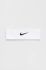 Пов'язка на голову Nike колір білий (2839908)