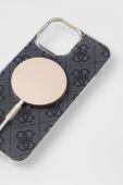 Чохол і зарядний пристрій для телефону Guess iPhone 13 Pro Max колір чорний Чохол і зарядний пристрій для телефону Guess iPhone 13 Pro Max колір чорний