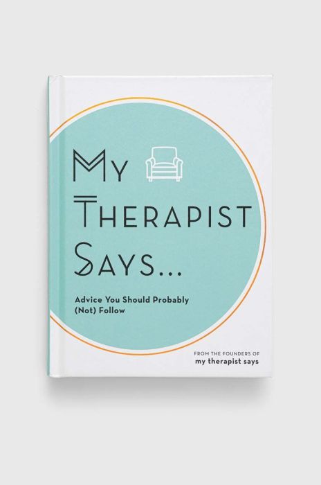 Книга Rock Pointnowa My Therapist Says, My Therapist Says колір барвистий Книга Rock Pointnowa My Therapist Says, My Therapist Says колір барвистий