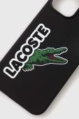 Чохол на телефон Lacoste iPhone 14 6,1" колір чорний Чохол на телефон Lacoste iPhone 14 6,1" колір чорний